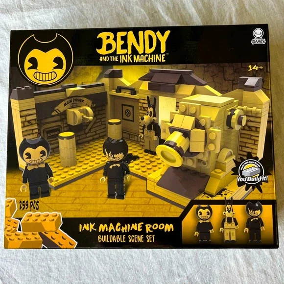 Buildable Set Bendy And The Ink Machine Building Set Bendy And The